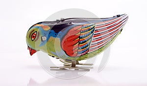 Tin-Toy Series Ã¢â¬â Pecking Blue Bird